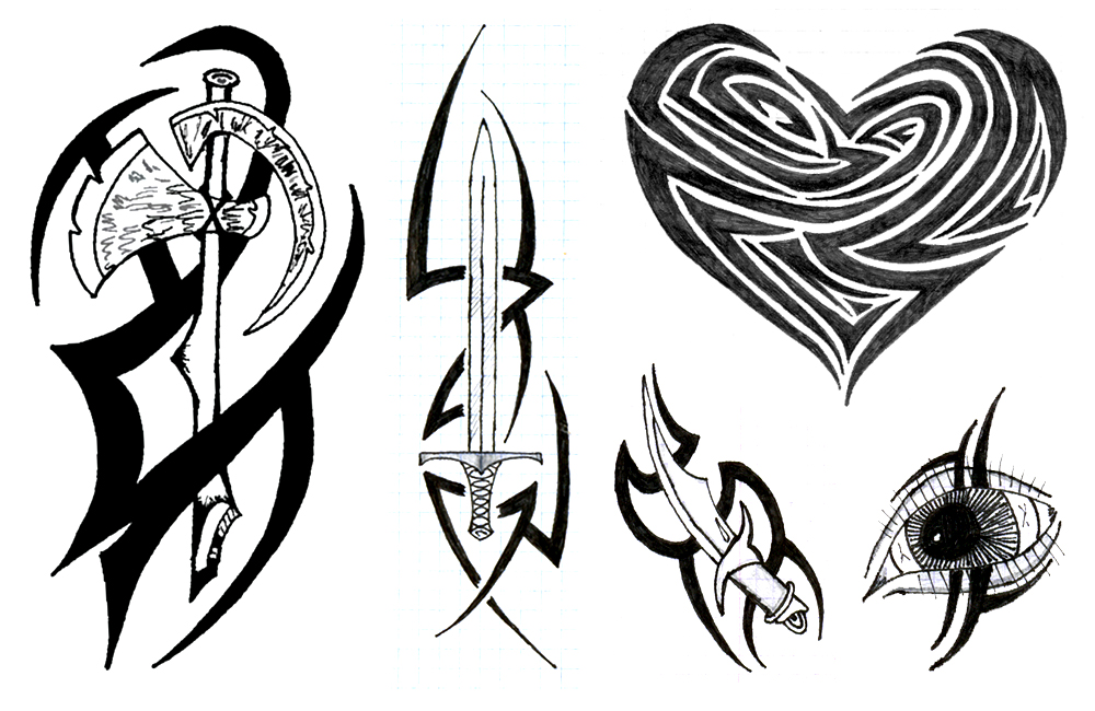 Tribal tattoo art Royalty Free Stock SVG Vector